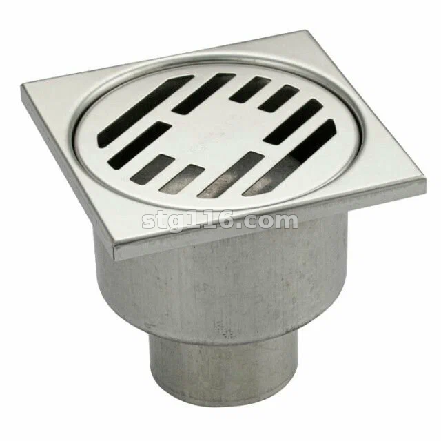 Трап (В2132) металлический вертик.100*100,с сух.затв.