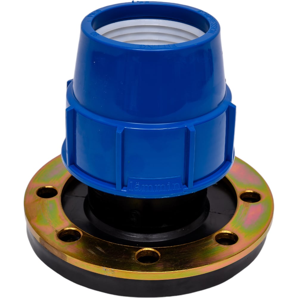 Фланец компрес. для ПЭ труб 90 х Ду100 Ламмин