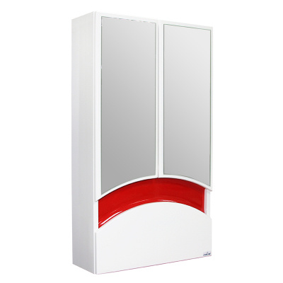 Шкаф навесной "Радуга-46" КРАСНЫЙ без подсветки